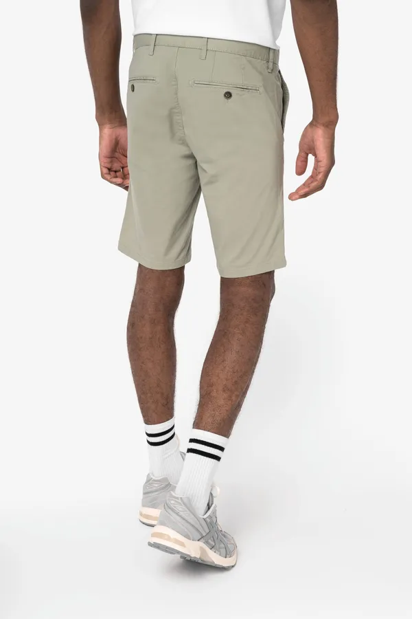 Eco-friendly men's chino bermuda shorts