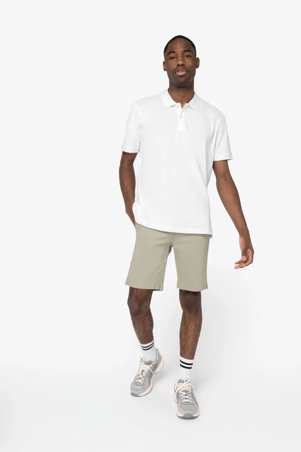 Eco-friendly men's chino bermuda shorts