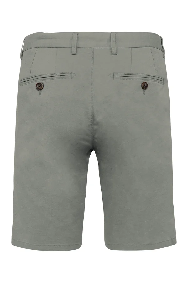 Umweltfreundliche Chino-Bermuda-Shorts für Herren Almond Green