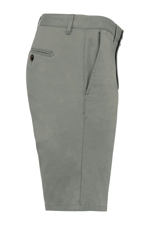 Umweltfreundliche Chino-Bermuda-Shorts für Herren Almond Green
