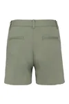 Umweltfreundliche Chino-Bermuda-Shorts für Damen Almond Green