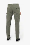 Eco-friendly ladies’ washed effect cargo trousers