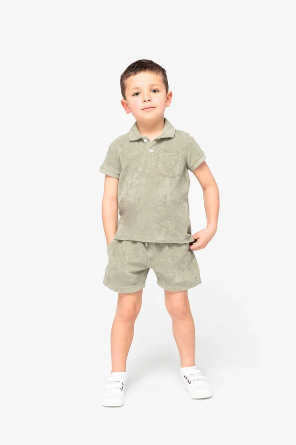 Umweltfreundliche Shorts aus Frottee für Jungen