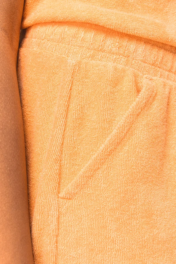 Umweltfreundliche Shorts aus Frottee für Mädchen