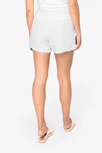 Leinenshorts für Damen