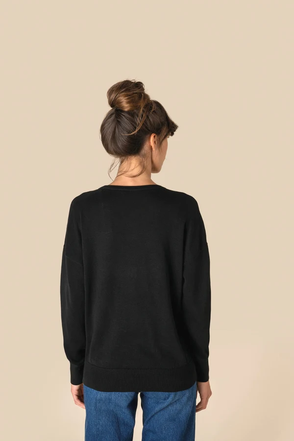 Umweltfreundliche Damenstrickjacke aus Lyocell