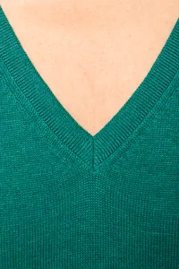 Damenpullover mit Lyocell TENCEL™ und V-Ausschnitt