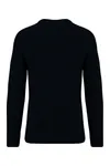 Umweltfreundlicher Herrenpullover in Grobstrick Black