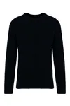 Umweltfreundlicher Herrenpullover in Grobstrick Black
