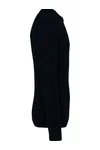 Umweltfreundlicher Herrenpullover in Grobstrick Black