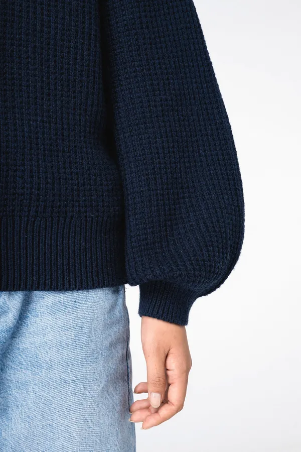 Eco-friendly ladies’ merino wool jumper
