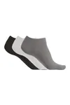 Mikrofaser-Socken – Paket mit 3 Paaren Storm Grey / White / Black