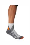 Running Sportsocken White / Grey / Orange