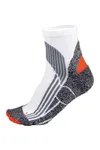Running Sportsocken White / Grey / Orange