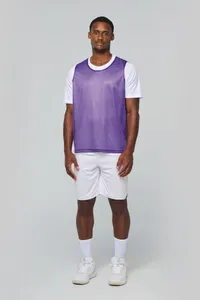 multi-sports light mesh bib