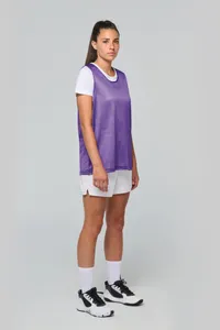 multi-sports light mesh bib