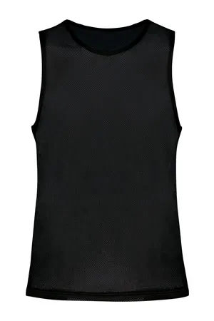 Multisport Markierungshemd. Aus leichtem Netzgewebe Black