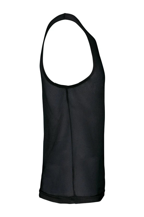 Multisport Markierungshemd. Aus leichtem Netzgewebe Black