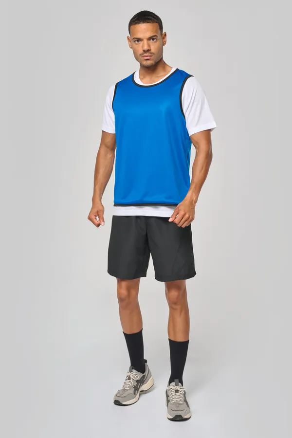 Reversible rugby bib