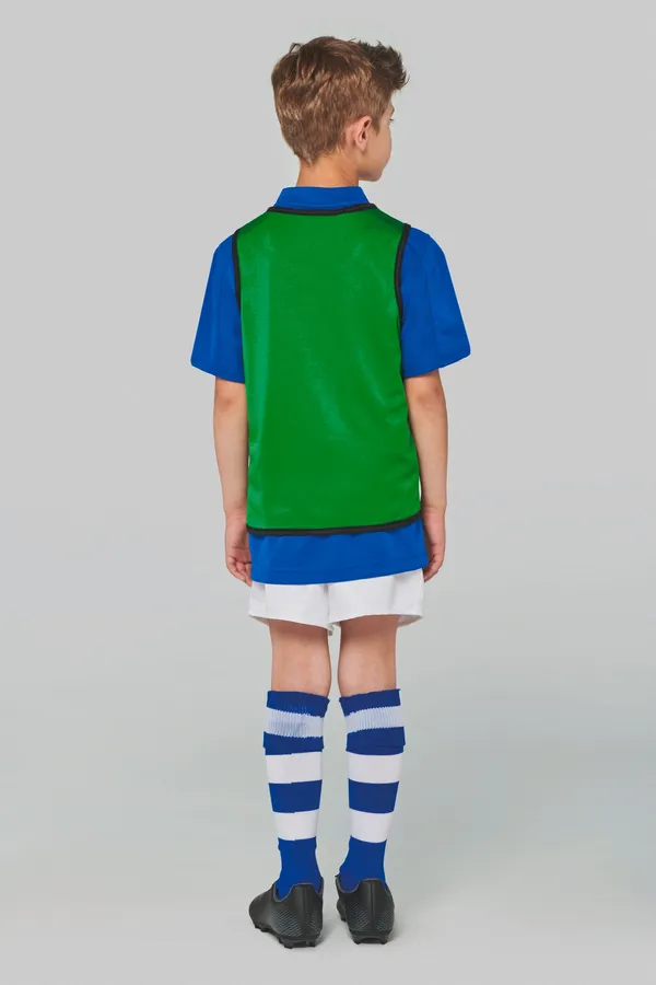 Kids' reversible rugby bib