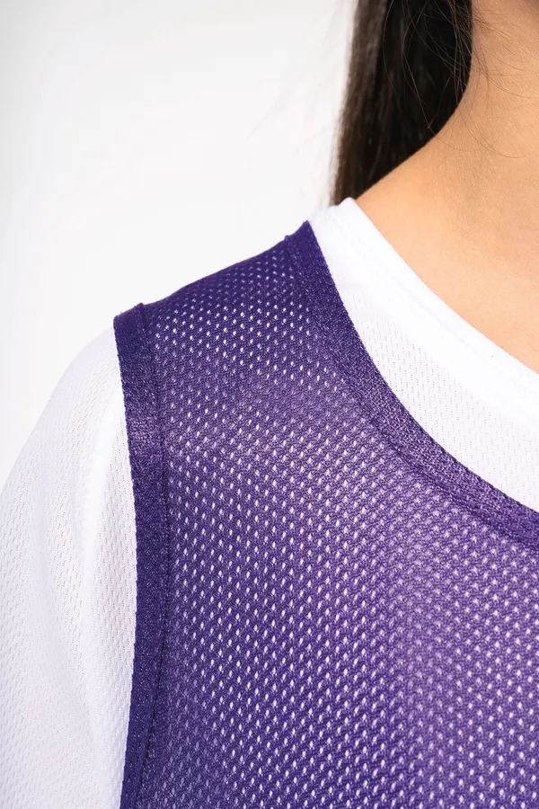 Kids' lightweight mesh multisport bib