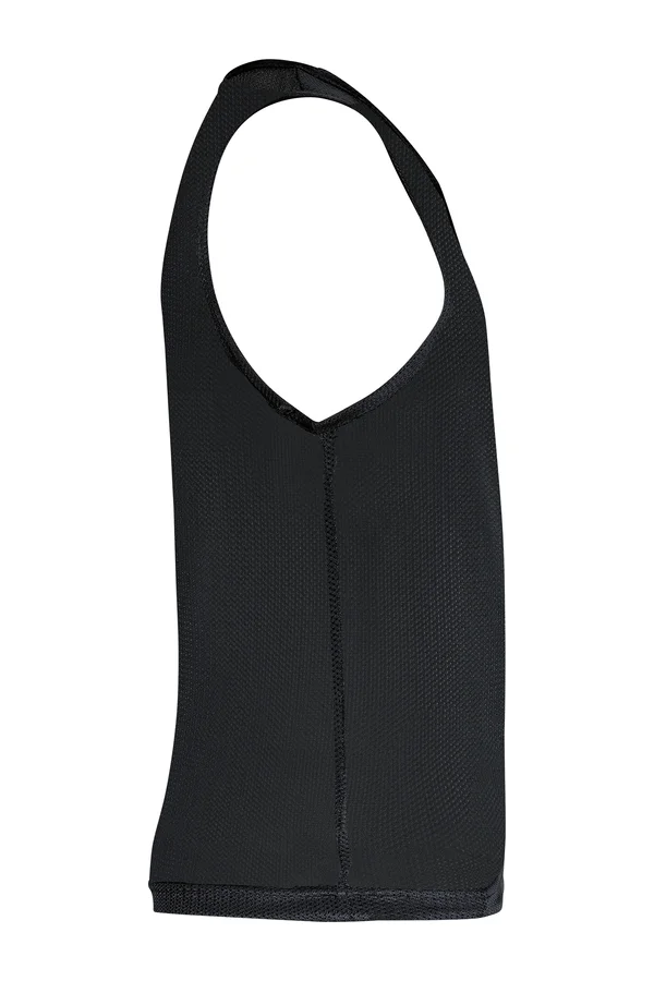 Leibchen aus leichtem Netzstoff für Kinder Black