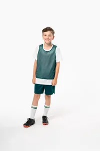 Kids' multi-sports reversible bib
