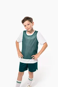 Kids' multi-sports reversible bib