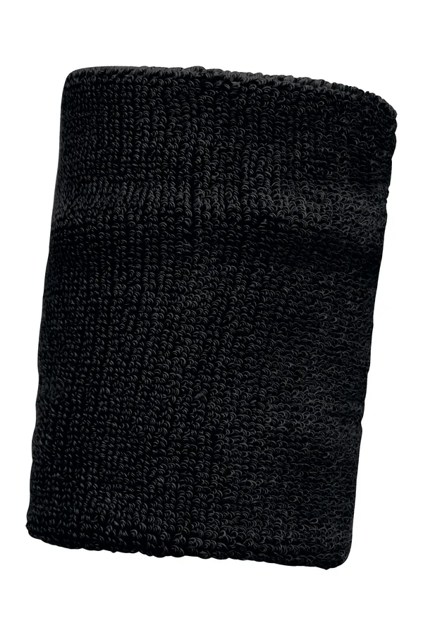 Multisport-Frotteeschweißband Black