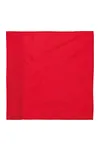 Einfarbige Eckpfostenfahne Red