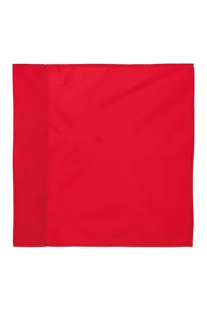 Einfarbige Eckpfostenfahne Red