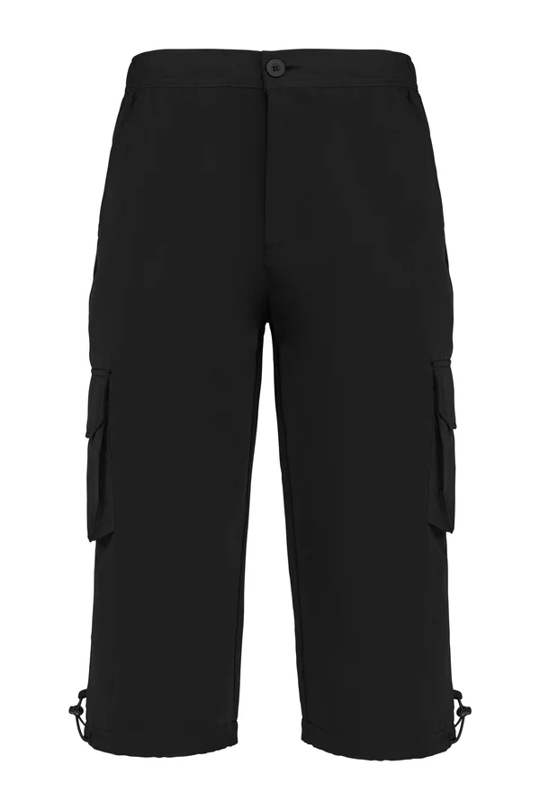 Freizeit-3/4-Hose Black