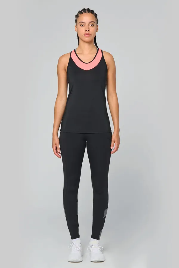 Padel ladies’ two-tone leggings
