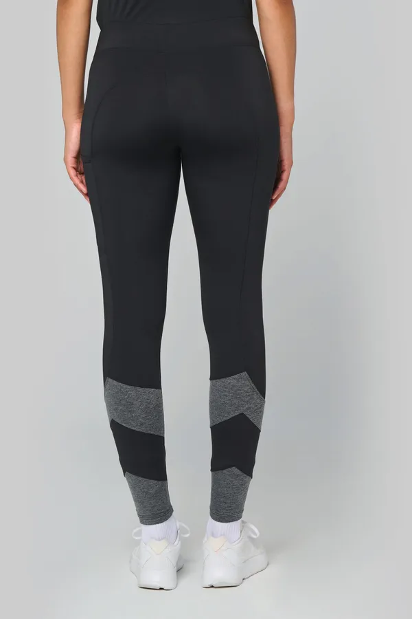 Padel ladies’ two-tone leggings