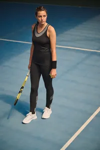 Padel ladies’ two-tone leggings