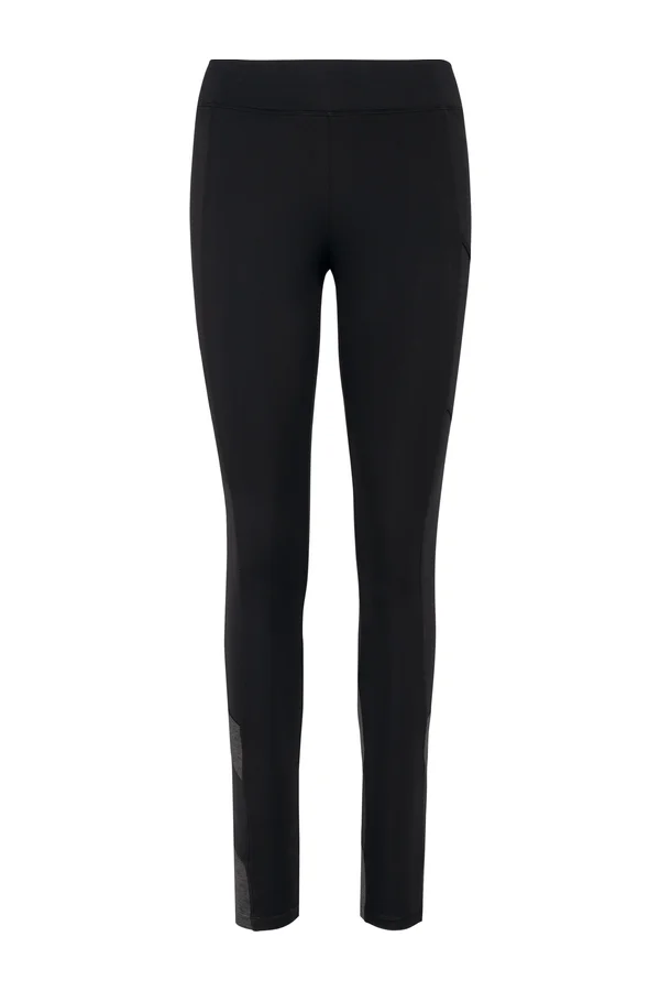 Zweifarbige Damen-Leggings Black / Dark Grey Heather