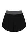 Rock mit integrierten Shorts Black / Marl Dark Grey