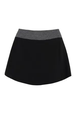 Rock mit integrierten Shorts Black / Marl Dark Grey