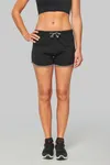 Damen-Sportshorts Black / Grey Heather