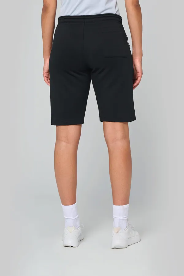 Adult fleece multisport bermuda shorts