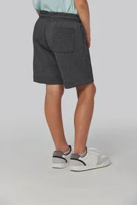 Kids' fleece multisport bermuda shorts
