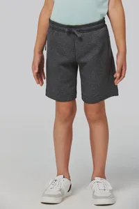 Kids' fleece multisport bermuda shorts
