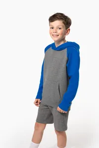 Kids' fleece multisport bermuda shorts