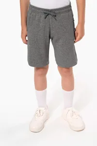 Kids' fleece multisport bermuda shorts