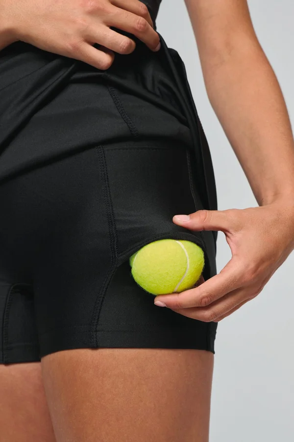 Damen - Tennisrock Black