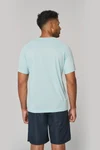 Herren-Sportshirt aus Recyclingmaterial mit Rundhalsausschnitt
