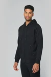 Unisex-kapuzenjacke mit zipper