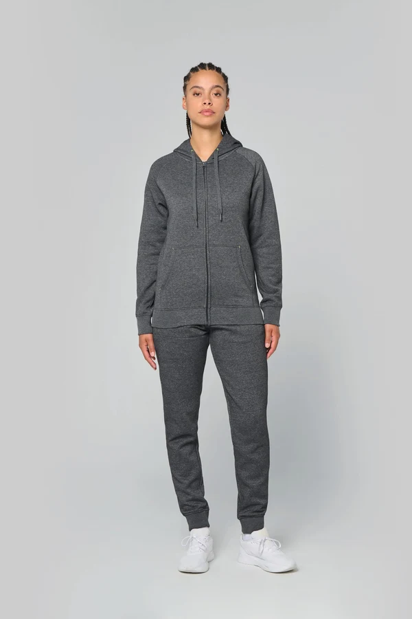 Unisex-kapuzenjacke mit zipper
