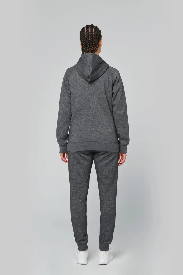 Unisex-kapuzenjacke mit zipper