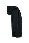 Kinderjacke mit Reißverschluss und Kapuze Black